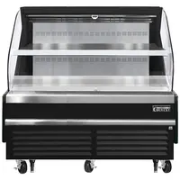 Everest EOMH-72-B-35-T Open Air Merchandiser 2 Shelves, 115v, NSF - 15.2 cu. ft.