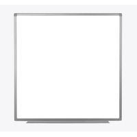LUXOR WB4848W 48"W x 48"H Wall-Mounted Magnetic Whiteboard
