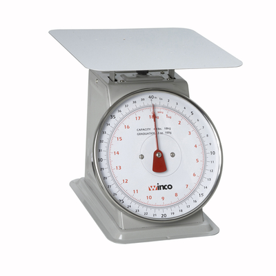 Winco SCAL-840 8" Dial Receiving/Portion Scale