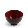 Bowl Soup Ransuji Woodgrain Lacquered 