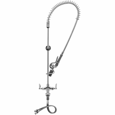 T&S Brass B-0113-C Easyinstall Pre-Rinse Unit Spring Action Gooseneck