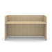 PL169NTT GALLERY DESK- NO TRANSACTION TOP- MAPLE