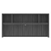 PL144OH 71" OPEN HUTCH - COASTAL GRAY