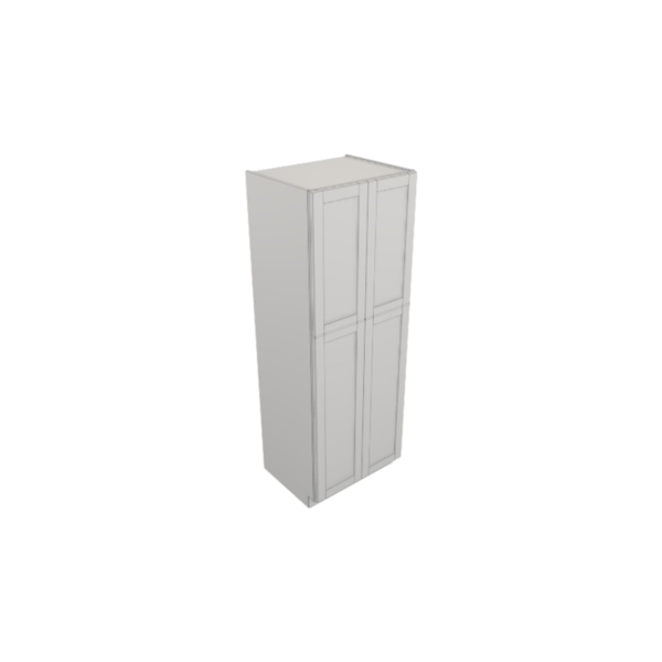 Metropolitan White Utility Cabinet - 30 W X 84 H X 24 D