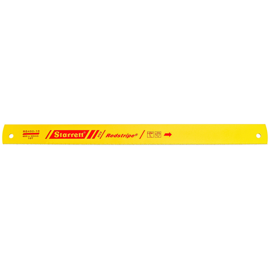 STARRETT RS450-10 18 x 1-1/2 x .075 x 10T, Redstripe Power Hacksaw Blade