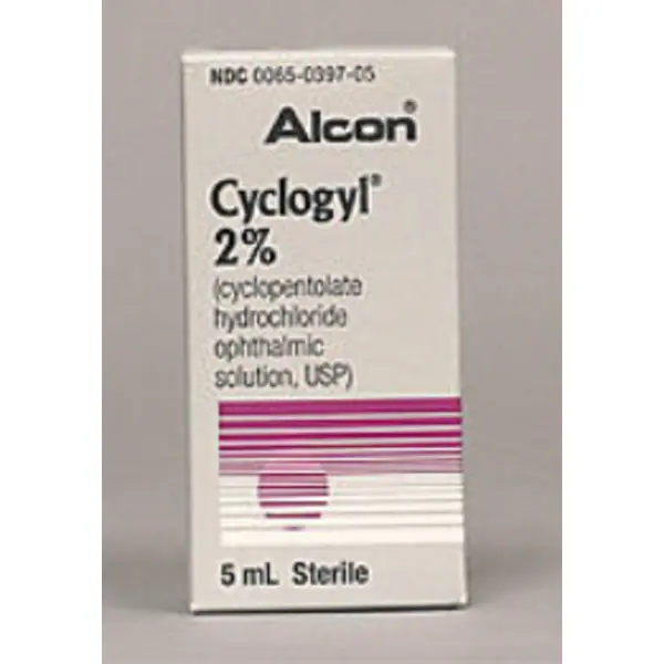 Cyclogyl 2%, 5ml Drops NDC 00065039705