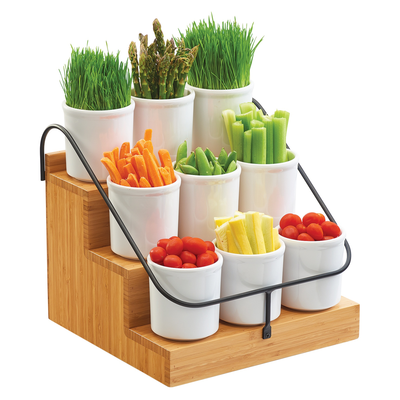 Cal-Mil 3638-60 14-1/2"W x 13"D x 12-1/4"H Condiment Station