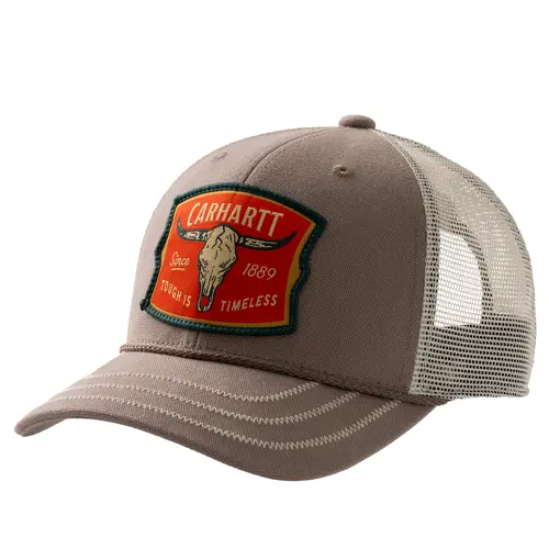 CARHARTT 107718 - Men's Oakland Steer Cap - Stone Brown