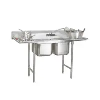 Advance Tabco 93-22-40-24RL Regaline Sink 2-Compartment | Cook's Direct