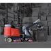 PowerBoss Scrubmaster B400 RH dumping its hopper into a bin