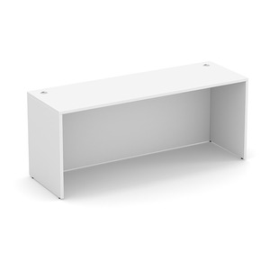 PL143 24"D x 71"W CREDENZA SHELL - White