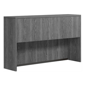 CLAHU3003- Hutch with 4 Laminate Doors- Newport Gray
