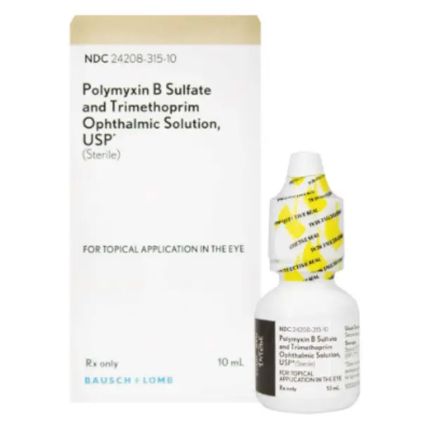 Polymyxin B Sulfate/Trimethoprim Drops, 10ml