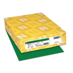 8.5 X 11 50 LB BRIGHT PINE WAUSAU EXACT BRIGHTS COPY PAPER, 26801, 500/RM 10 RMS/CS
