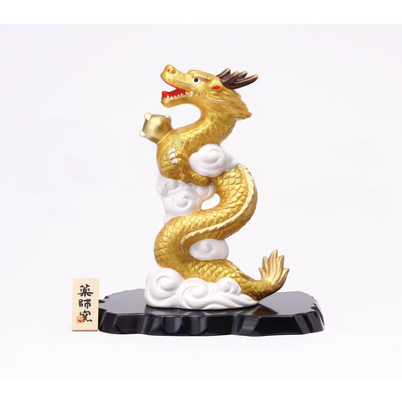 Figurine Dragon Rising Gold