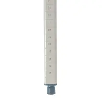 MetroMax MQ33PE Industrial Shelving Post, Epoxy Coated Steel, 33" H