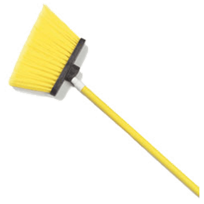 Carlisle 54" Yellow Duo-Sweep Angled Broom