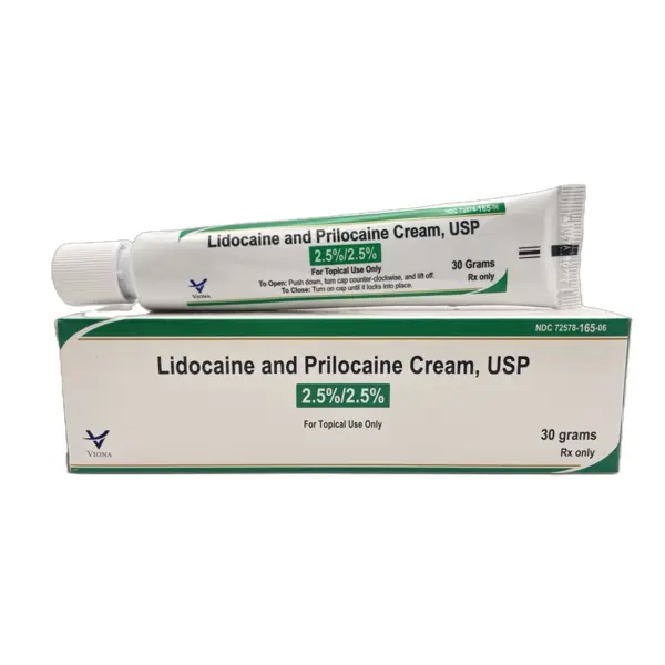 Lido + Pril 2.5%/2.5%, 30gm Cream/Tube NDC 72578016506