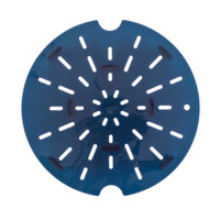 Cambro 12RFSFPDPP267 FreshPro CamRounds™ Drain Shelves 12, 18 & 22 Qt Transluscent Blue