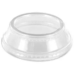 9-24 OZ CLEAR COMPOSTABLE PLASTIC PARFAIT LID, 1000/CS   PLA-YL