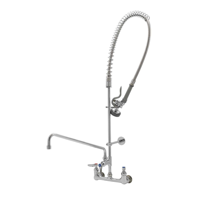 T&S Brass B-2180 EasyInstall Pre-Rinse Unit 8" Wall Mount