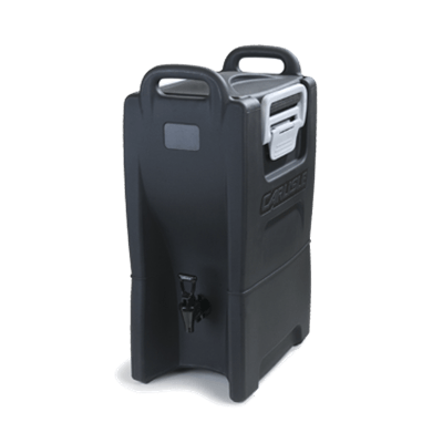 Carlisle IT50003 5 Gallon Black Beverage Dispenser