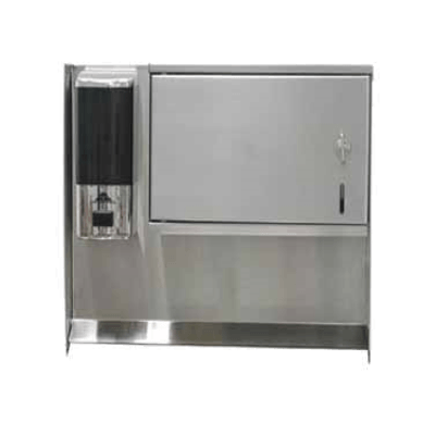 Advance Tabco 7-PS-34 Soap & Towel Dispenser for 17" Wide Hand Sinks