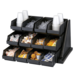 Cambro 12RS12110 Organizer Rack with 12 Bins