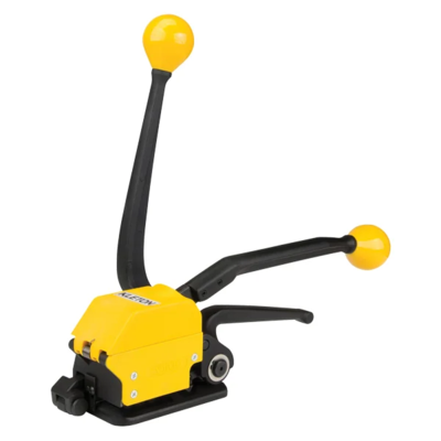 Sealless Strapping Tool - Steel - 1/2" to 3/4" Strap Width - Push Bar