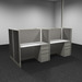 WEBBTYP10 - 53"H, 4-pod,  4' x 2' Webb Typical - powered