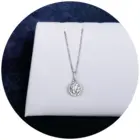 MEDIUM  EARRING/PENDANT STAND W/ HIDE TAG