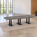 PALAR7637N - 10ft. Arena Conference Table with Black Palmer Base