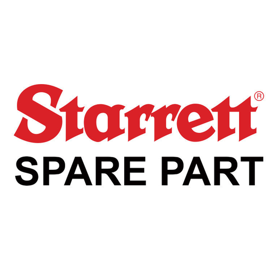 STARRETT PT99317 Rod With Nut 175-200mm
