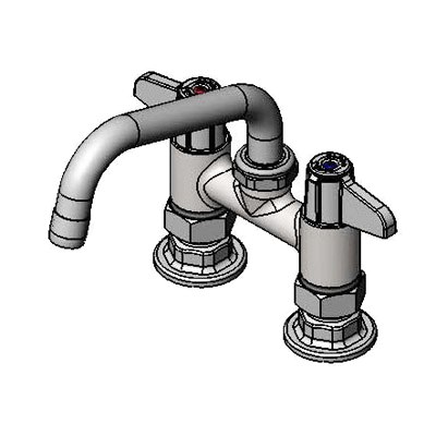 T&S Brass 5F-4DLX06 Equip Faucet 4"