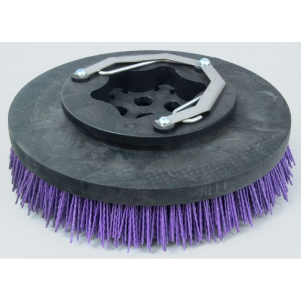 Brush, 11" .050 Grit W/Plate
