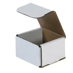 3 X 2 X 2" WHITE CORRUGATED MAILER BOX 50/BD   M322