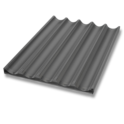 Chicago Metallic 49053 17-3/4" X 25-3/4" X 1" Overall French Bread Pan