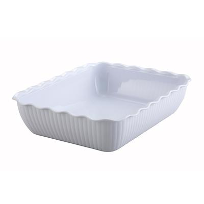 Winco CRK-13W Deli Crock 13" X 10" X 3"