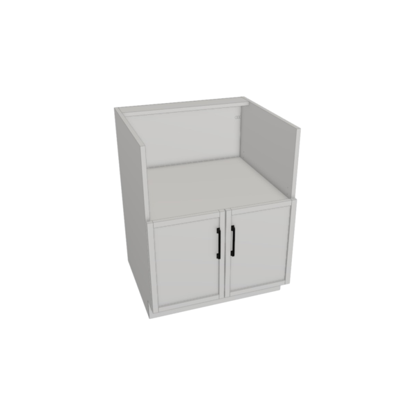 Fresno Pure White Box  Farm Sink Base Kit - 36"W X 34 1/2”H X 24”D
