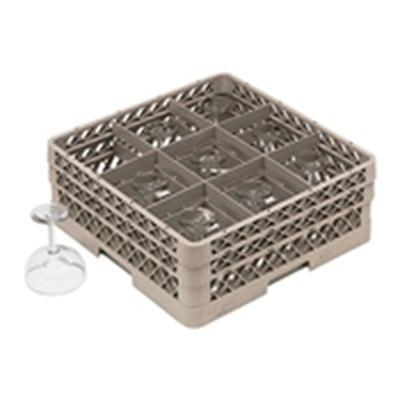 Vollrath TR10FFFA Traex Full Size Glass/Stemware Rack Compartmen