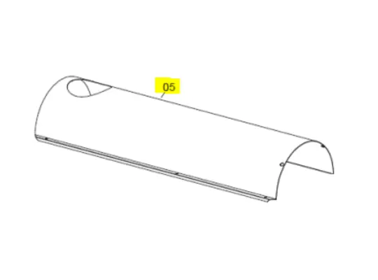 Veloci Heater Replacement Upper body - Blaze 100