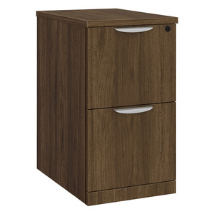 PL249 MOBILE PEDESTAL FILE/FILE - Modern Walnut