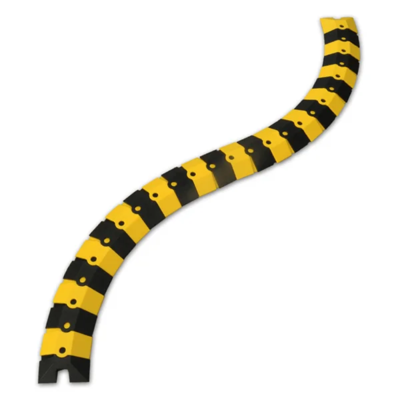 Cable Protector - Sidewinder - 1 Channel - 33" - 13500 lb Capacity