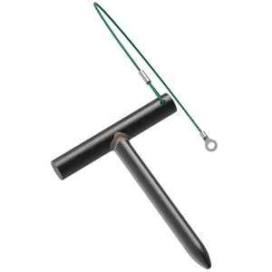 Carr Lane CL-11-TP-C T-Pin with Cable Assembly, 7/16 x 4