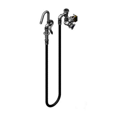 T&S Brass B-0605-CR-EK Pot Filler Faucet Wall Mount
