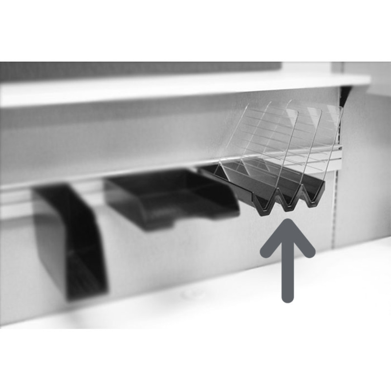 PPFDGNL File Folder Holder - Black