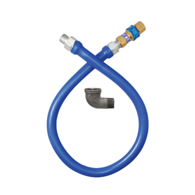 Dormont Manufacturing 1675BPQ48BX Dormont Blue Hose Moveable Gas Connector Hose Assembly 3/4" Dia.