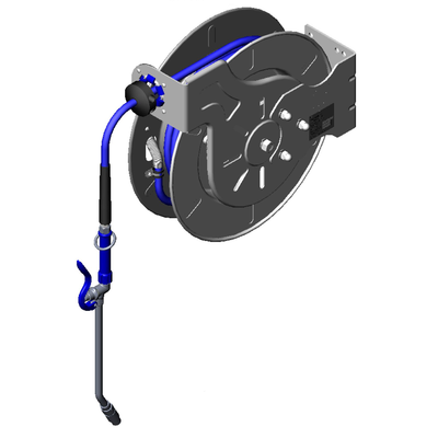 T&S Brass B-7142-10 Hose Reel System Open