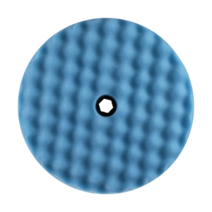 Snap Connect Double Sided Baby Blue Convoluted (waffle) Foam Pad for Ultimate Finishing