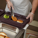 Cook's Gator 4-Compartment Insulated Meal Tray with Food